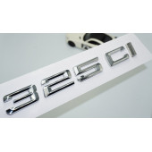 DK Tuning 325Ci Bagaj Krom Metal 3M 3D Yazı Logo Bmw İle Uyumlu thumbnail 1