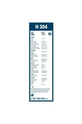 Toyota Yaris Arka Silecek (2006-2010) Rear - 5