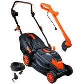 GardenPro ZF6103 Çim Biçme Makinası 1800 watt + Kenar Kesme + Uzatma Kablosu 20 mt - 1