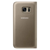 Samsung Galaxy S7 Led View Fonksiyonel Orjinal Kılıf - Altın EF-NG930PFEGWW(Outlet) thumbnail 1