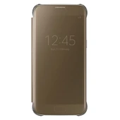 Samsung Galaxy S7 Clear View Cover Orjinal Kılıf Altın EF-ZG930CFEGWW thumbnail 2