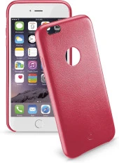 Cellular Line iPhone 6S Plus/6 Plus Class Suni Deri Kılıf Kırmızı CLASSIPH655R thumbnail 6