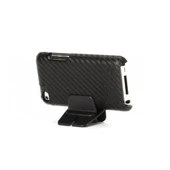 Griffin iPod Touch 4 Karbon Desenli Stantlı Kılıf Graphite RE01943 - 1