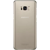 Samsung Galaxy S8 Plus Orjinal Clear Cover Gold - EF-QG955CFEGWW (Outlet) thumbnail 1