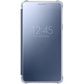 Samsung A510F Galaxy A5 (2016) Orjinal Clear View Cover Siyah EF-ZA510CBEGWW(Outlet) thumbnail 1