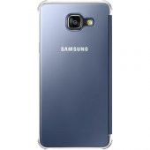 Samsung A510F Galaxy A5 (2016) Orjinal Clear View Cover Siyah EF-ZA510CBEGWW(Outlet) thumbnail 3