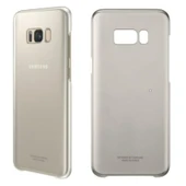Samsung Galaxy S8 Plus Orjinal Clear Cover Gold - EF-QG955CFEGWW (Outlet) thumbnail 3