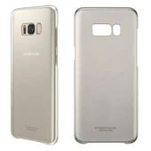 Samsung Galaxy S8 Plus Orjinal Clear Cover Gold - EF-QG955CFEGWW (Outlet) thumbnail 4