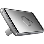 Samsung Galaxy S9 Orjinal Protective Stanting Cover Gümüş - EF-RG960CSEGWW(Outlet) thumbnail 9