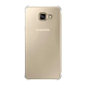 Samsung A710F Galaxy A7 (2016) Orjinal Clear View Cover Altın EF-ZA710CFEGWW thumbnail 6