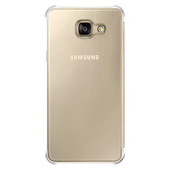 Samsung A510F Galaxy A5 (2016) Orjinal Clear View Cover Altın EF-ZA510CFEGWW thumbnail 4