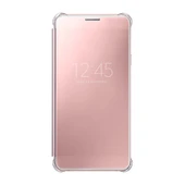 Samsung A710F Galaxy A7 (2016) Orjinal Clear View Cover Pembe EF-ZA710CZEGWW thumbnail 1