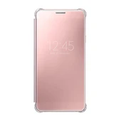 Samsung A710F Galaxy A7 (2016) Orjinal Clear View Cover Pembe EF-ZA710CZEGWW thumbnail 9