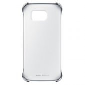 Samsung Galaxy S6 Clear Cover Orjinal - Gümüş EF-QG920BSEGWW (Outlet) - 3