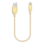 Ttec AlumiCable Mini 30 cm Lightning Şarj Kablo Altın - 2DK28A - 2