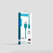 Ttec Micro USB Kablosu 120cm Turkuaz 2DK7530TZ - 3