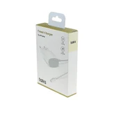 Taks Lightning Dahili Kablo Seyahat Şarj 1000mAh - 2SCT2001B thumbnail 5