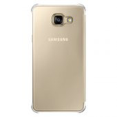 Samsung A510F Galaxy A5 (2016) Orjinal Clear View Cover Altın EF-ZA510CFEGWW (Outlet) - 2