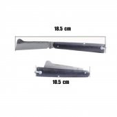 Denizli Aşı Bıçağı Bağ Bıçağı Çakısı Dövme Çelik Bıçak 18.5 cm - 4