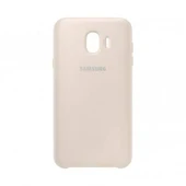 Samsung Galaxy J4 2018 Orjinal Dual Layer Sert Kılıf - PJ400CFEGWW - Gold thumbnail 2