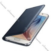 Samsung Galaxy S6 Orjinal Clear View Cover - Siyah EF-ZG920BBEGWW (Outlet) thumbnail 4