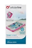 Cellular Line Suya Dayanıklı Voyager Compact Kılıf Apple iPhone 6/6S - Pembe thumbnail 2