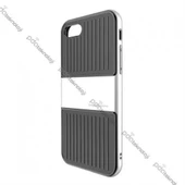 Baseus Apple iPhone 7 / 8 Plus Travel Series Case Kılıf - Light Silver thumbnail 4