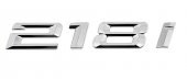BMW 218i BAGAJ YAZISI LOGO AMBLEM - 1