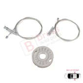 Kia Sportage MK3 SL 2010-2015 834713W000 834813W000 İçin Arka Cam Kriko Tamir Seti thumbnail 1