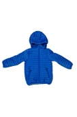 MİDİ MOD Unisex Çocuk Kapüşonlu Kumaş Astarlı Şişme Mont Kaban M22401-M22402 - 2