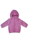 MİDİ MOD Unisex Çocuk Kapüşonlu Kumaş Astarlı Şişme Mont Kaban M22401-M22402 - 6