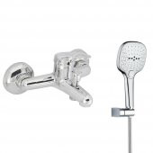 Gms Narin Mix Banyo Bataryası NRN103 ve Ürgüp Duş Seti YST511 - 1