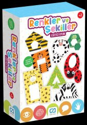 Ca Games Eğitici ve Öğretici Oyun Renkler ve Şekiller Çocuk Puzzle - 1