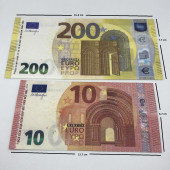 200 ADET GEÇERSİZ 10 VE 200 EURO DÜĞÜN PARA DİZİ FİLM TİKTOK VE - 1