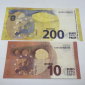 200 ADET GEÇERSİZ 10 VE 200 EURO DÜĞÜN PARA DİZİ FİLM TİKTOK VE - 2