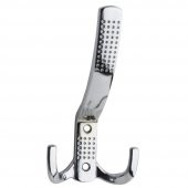 Noktalı Portmanto Zamak Krom Askı 14 cm thumbnail 3