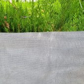 BEYAZ GÖLGELİK FİLE 75CM X 10 METRE ÇİT FİLESİ 75 GÖLGE KORUMA BEYAZ 75LİK BAHÇE ÇİTİ - 2