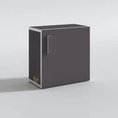 Kenzlife komodin susanin gri 39*39*20 banyo ecza mutfak dolabı(m)kapaklı arkalıksız - 3