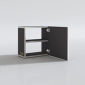 Kenzlife komodin susanin gri 39*39*20 banyo ecza mutfak dolabı(m)kapaklı arkalıksız - 2