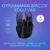 Logitech G335 Siyah Mikrofonlu Oyuncu Kulaklığı - 3