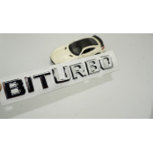 Biturbo Krom ABS Bagaj Yazı Logo - 1