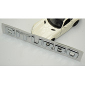 Biturbo Krom ABS Bagaj Yazı Logo - 4