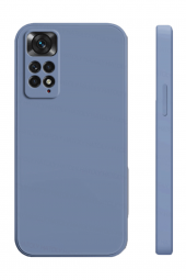 Xiaomi Redmi Note 11 Pro 5G Kamera Korumalı Lila Silikon Rubber Kılıf Arka Kapak - 1