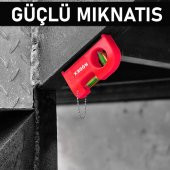 Rodex Cep Tipi Mini Su Terazisi Kırmızı Mıknatıslı Su Terazisi - 2