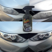 CLARATİS Araba Far Temizleyici Sararmış Far Stop Lambası Parlatma Temizleyici 500 Ml Sprey Zımparasız 8 Far Temizlik - 7