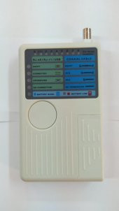 RJ11/RJ45/USB/BNC 4 in 1 Tester - Gri thumbnail 1