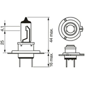 Bosch AMPÜL-ECO-2012V-H7-55W-PX26D (1987302924 - 3