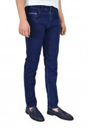 Erkek Lacivert Kot Pantolon Regular Fit 320-46 BGL-ST02142 - 1
