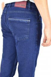 Erkek Lacivert Kot Pantolon Regular Fit 320-46 BGL-ST02142 - 7