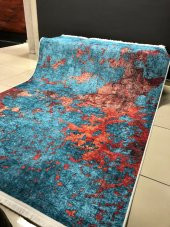 Çift Taraflı Dokuma Pamuklu Kilim Yıkanabilir Kaymaz Taban Kilim - 1